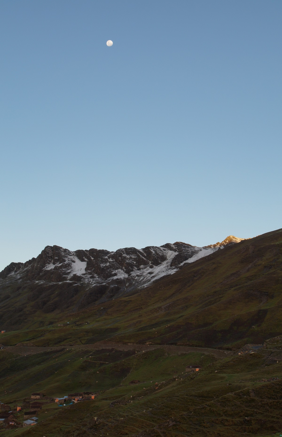 Paisaje de los andes peruanos